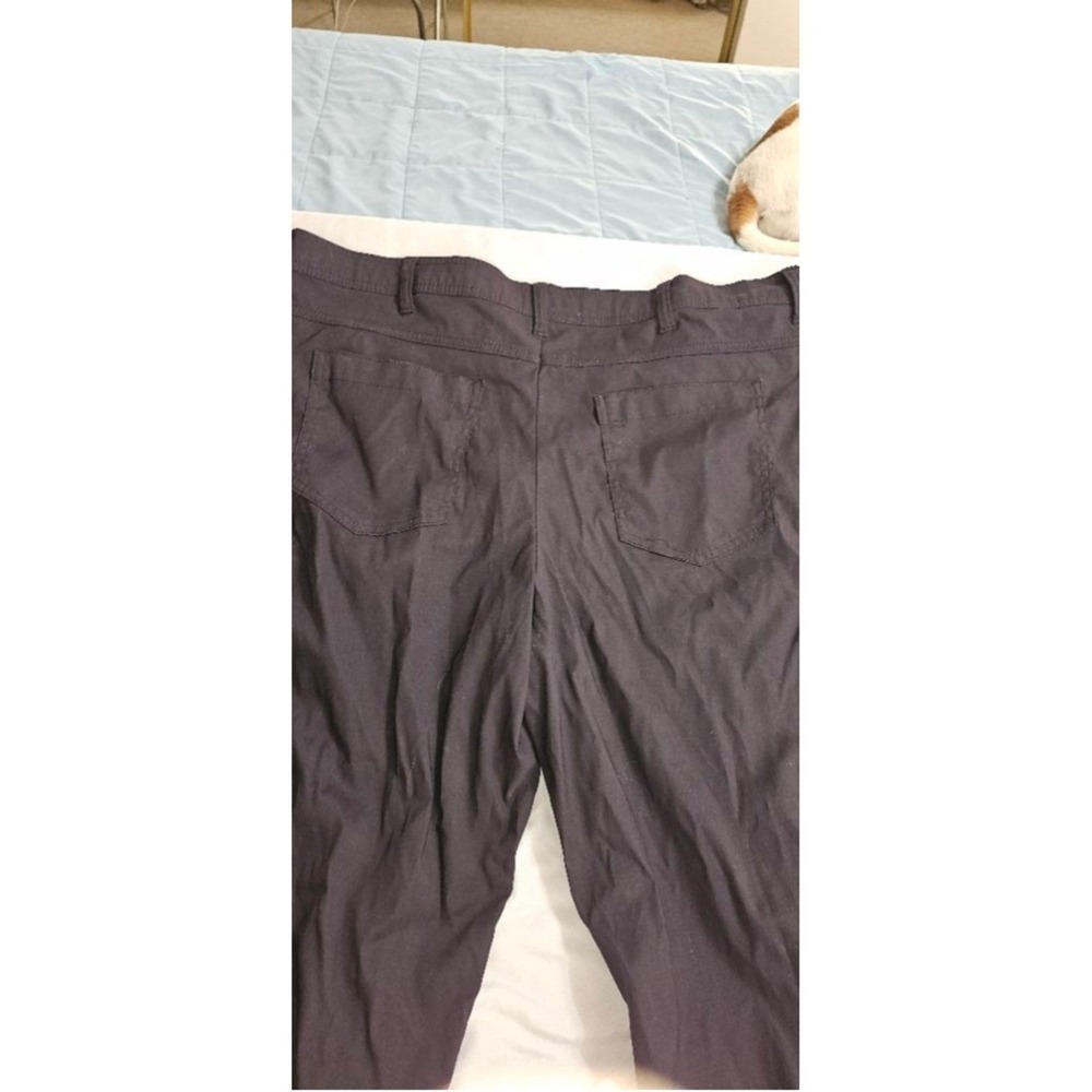 Wrangler mens Black Cargo Pants Waist 38×30 - Picture 4 of 5